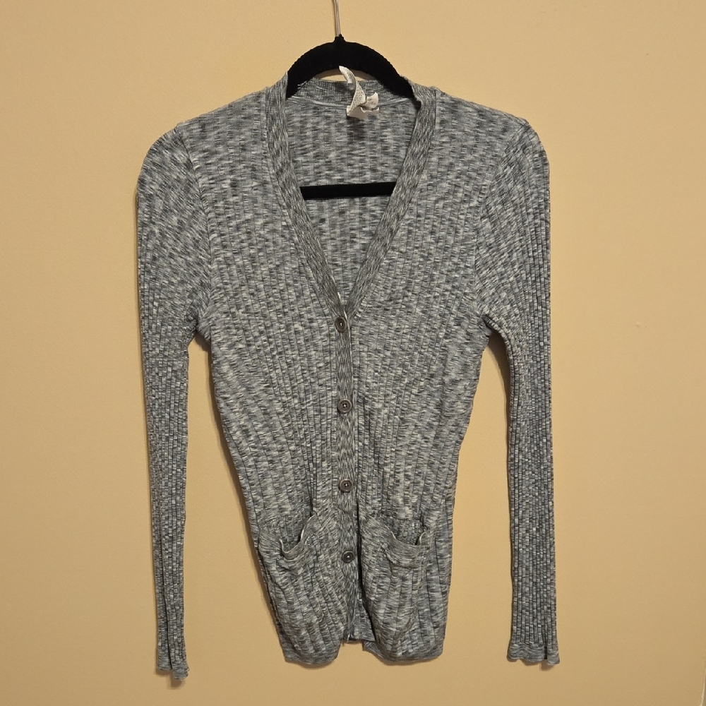 Athleta Marled Gray Women's Cardigan